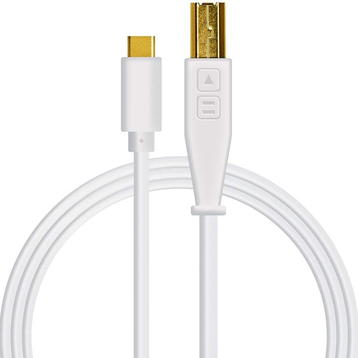 Actual product image DJTechTools USB-C cable white (1.50 m, USB 3.0)