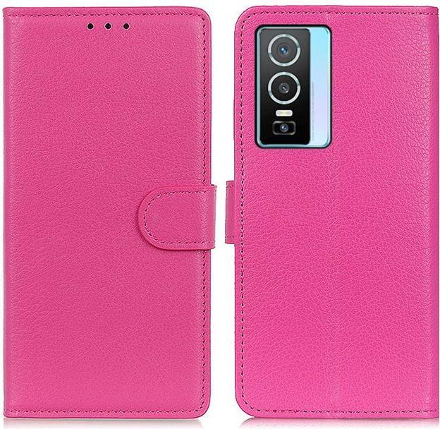Actual product image MU Classic Litchi Leather Bookcover Series (Vivo Y76s, Vivo Y76 5G)