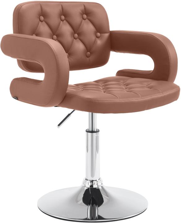 Actual product image Swisshandel24 Lounger Dublin imitation leather cognac
