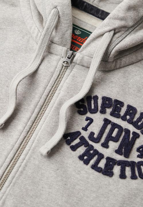 Actual product image Superdry Sweat jacket Casual Comfortable fit Vintage Athletic Zip Hoodie (M)