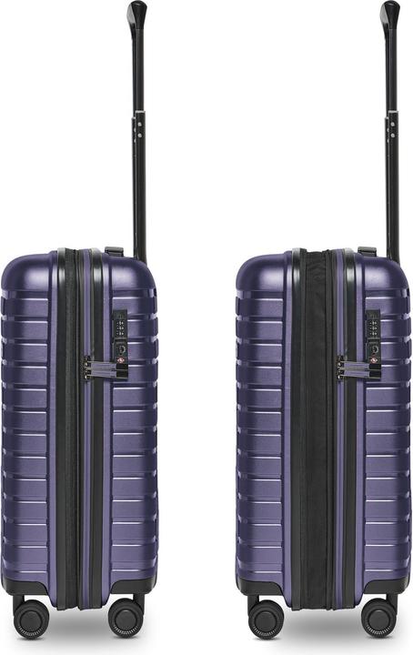 Image du produit Pactastic Collection 04 THE CABIN + 4 Rollen Kabinentrolley S 55 cm mit Dehnfalte (40 l, Bagage à main (jusqu'à 50l))