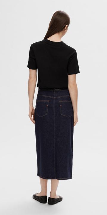 Actual product image Selected Femme Jeans Midi Skirt (36)