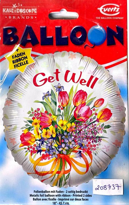 Produktbild Everts Bouquet Folienballon Get Well Folie