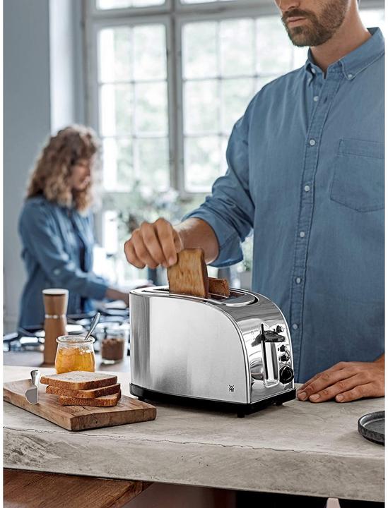 Actual product image WMF Stelio toaster double slot toaster with bun rack