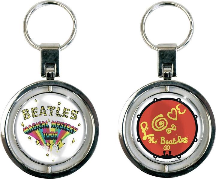 Immagine prodotto The Beatles Portachiavi a rotazione Magical Mystery Tour