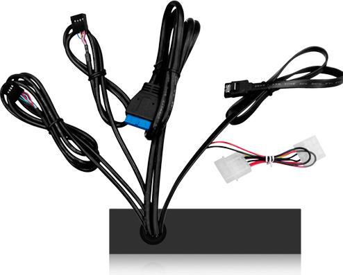 Actual product image Icy Box Card reader 5.25 IB-867-B (4-pin Molex)