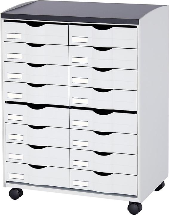 Image du produit Paperflow Chariot à 16 tiroirs
