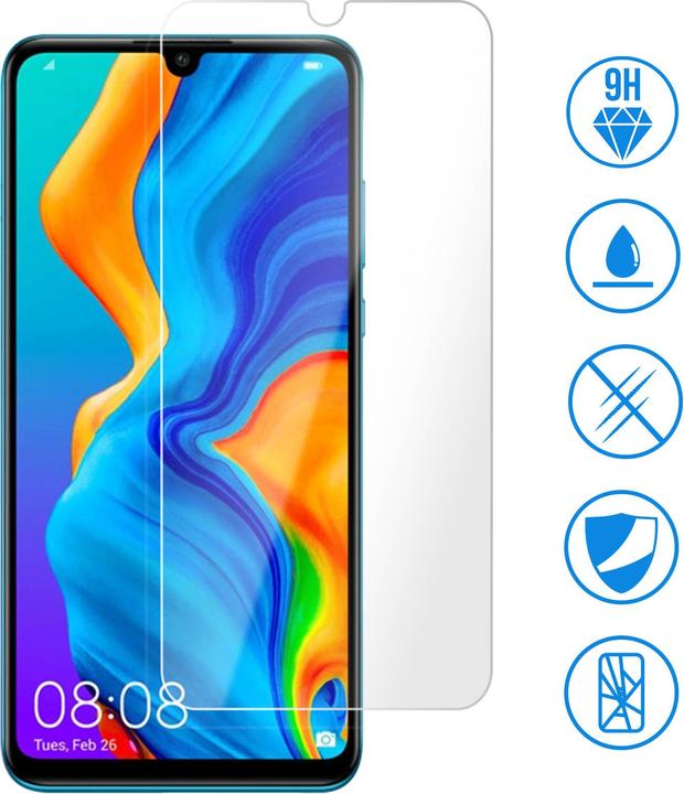 Actual product image BlueStar Tempered Glass (1 Piece, Huawei P30 Lite XL)