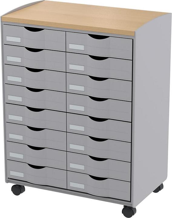 Paperflow Rollwagen (55.5 x 74.5 x 35 cm)