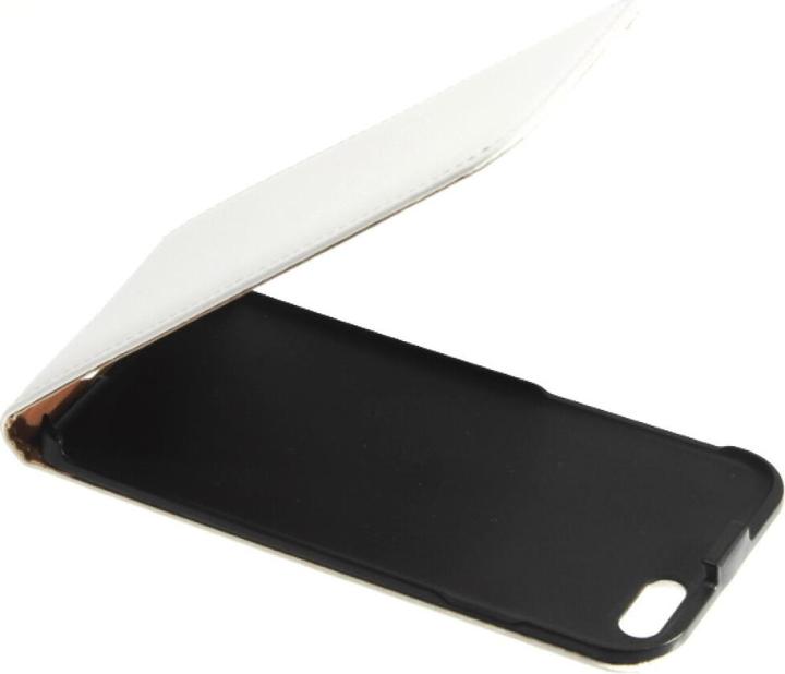 Actual product image OEM Slim leather Flip Case iPhone 6, 6s - White (Apple iPhone 6s, Apple iPhone 6)