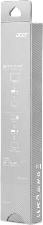 Produktbild Acer Converter USB-C zu VGA, weiss (VGA, 7.70 cm)