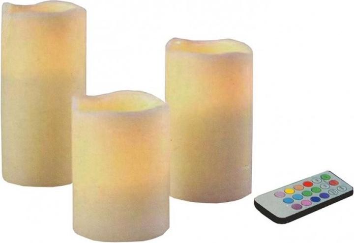 Produktbild AccuCell LED Kerzen-Set mit Farbwechsel und Fernbedienung