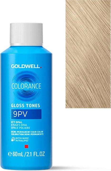 Actual product image Goldwell Colorance gloss shades (9PV - Icy opal)