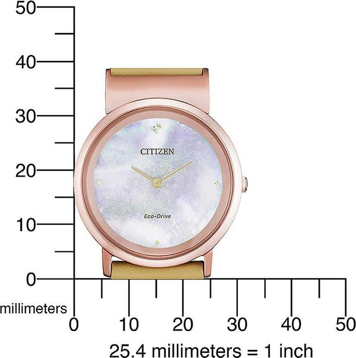 Image du produit Citizen EG7073-16Y Eco-Drive Elegance Femme 31mm 5ATM (Montre analogique, 31 mm)