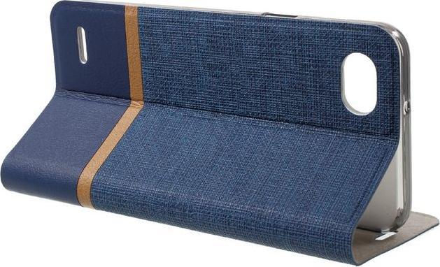 Immagine prodotto MU Classic Copertura in pelle con lama in acciaio cucita (LG Q6, LG Q6+)