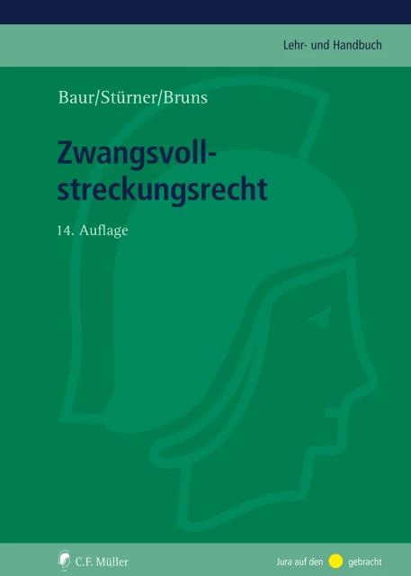 Actual product image Zwangsvollstreckungsrecht (German, Adolf Schönke, Alexander Bruns, Rolf Stürner, Fritz Baur, 2022)