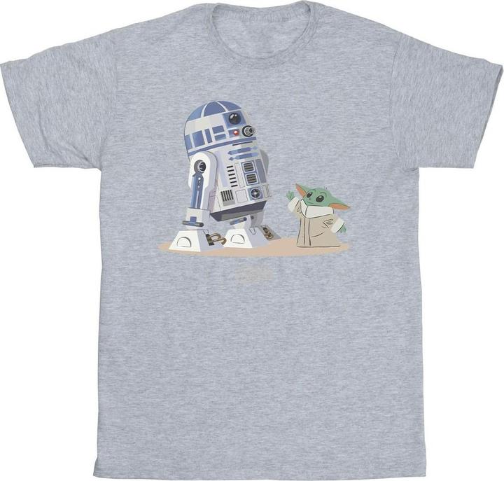 Star Wars The Mandalorian R2D2 And Grogu TShirt Jungen