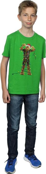 Image du produit Star Wars - T-shirt CHEWBACCA CHRISTMAS LIGHTS - Garçon (140, 146)