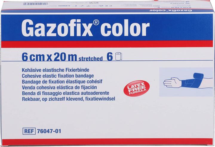 Image du produit BSN bande de fixation cohésif bleu sans latex
