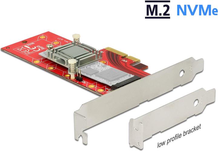 Delock PCI-Express-x4 Kontroller, NVMe sup.
