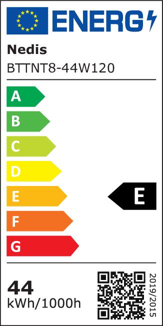 Label énergétique Nedis Barre lumineuse LED pour locaux humides | 5000 lm | 4000 K | 44 W | IP65 (5000 lm)