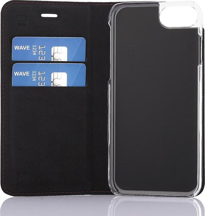 Actual product image Wave BookCase suojakotelo, iPhone 7 / 8 / SE, Smoky Sangria (Apple iPhone SE (3rd Gen))