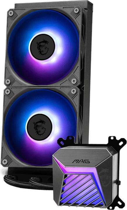 Actual product image MSI MAG CORELIQUID A15 240 COOLER