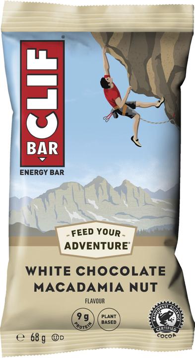 Actual product image Clif Bar Energy bar (Macadamia nut, White chocolate, 12 pcs., 816 g)