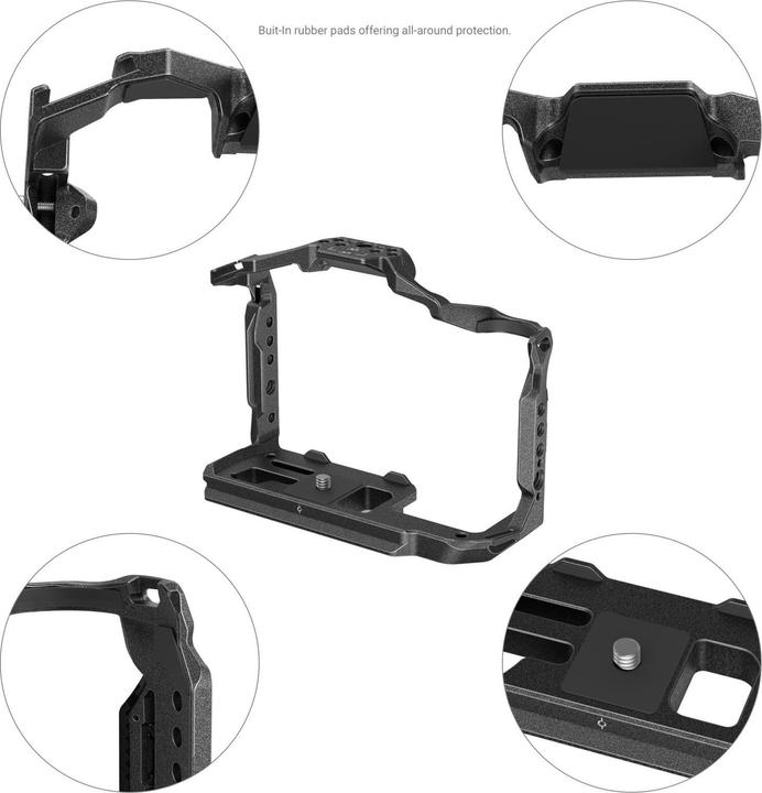 Immagine prodotto SmallRig Gabbia per fotocamera serie Black Mamba per Panasonic LUMIX GH6 3440