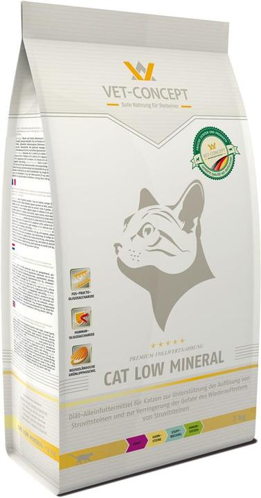 Produktbild Vet Concept Cat Low Mineral - 3 kg (Adult, 3000 g)
