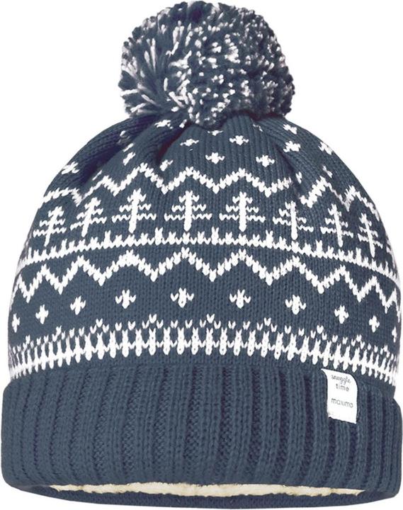 Maximo Kid's Mini-Mütze Umschlag Pompon