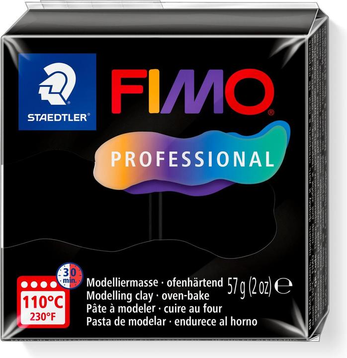 Fimo Mod.masse prof 57g black