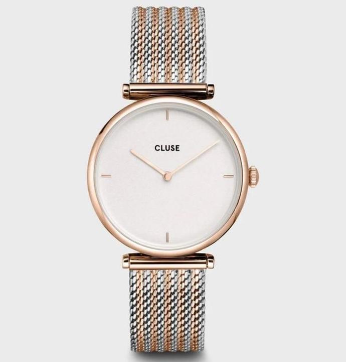 Image du produit Cluse Triomphe Mesh Rosé (Montre analogique, 33 mm)
