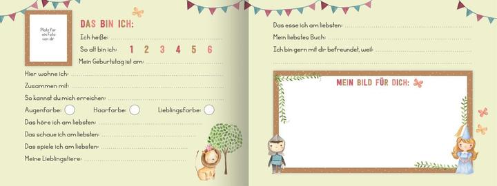 Produktbild Freundebuch - Prinzessin (Deutsch, 2023)
