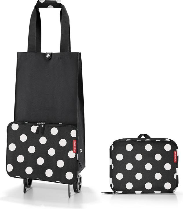 Produktbild MGA Klappbarer Trolley, Punkte weiss