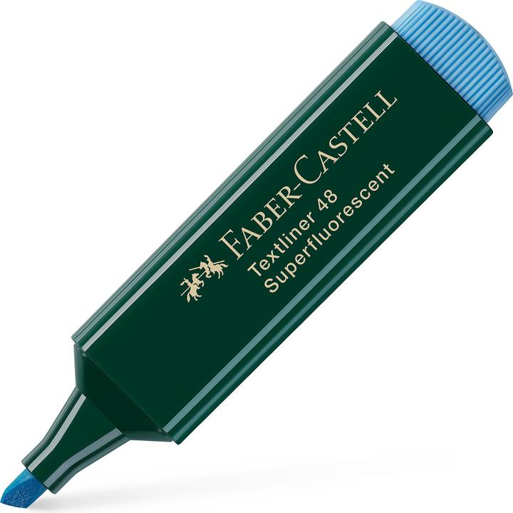 Produktbild Faber-Castell Textmarker Textliner 48 (Blau, 5 mm, 1 x)