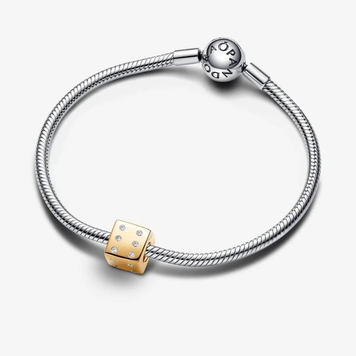 Produktbild Pandora WÃ¼rfel vergoldet (Vergoldet, Metall)