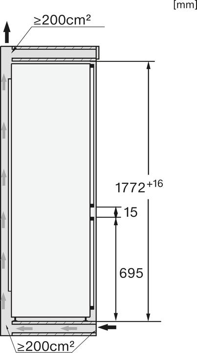 Immagine prodotto Miele Combinazione frigorifero-congelatore KFN 7795 C (246 l)