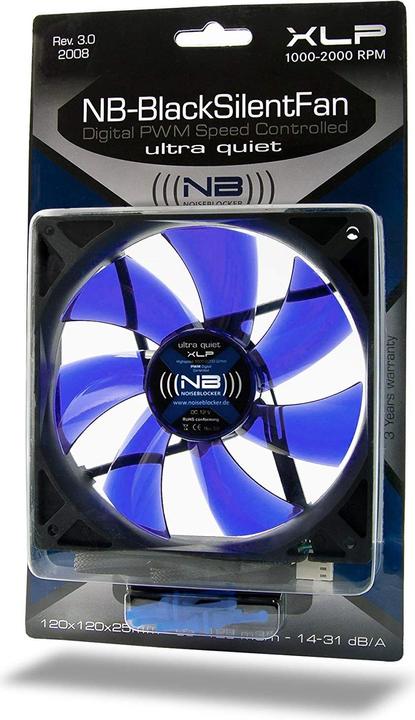 Image du produit Noiseblocker NB-BlacksilentFan XC1 (80 mm, 1 x)