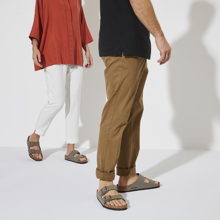 Actual product image Birkenstock Arizona Birko Flor Nubuck narrow (40)