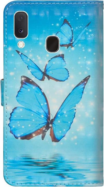 Produktbild Cover-Discount Glitzer Effekt Leder Handyhülle (Samsung Galaxy A20e)