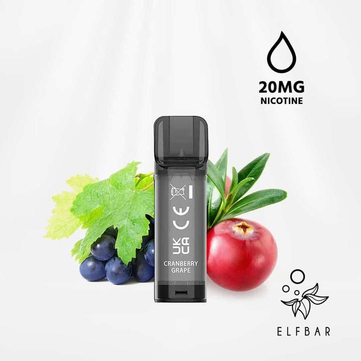 Actual product image Elfbar Prefilled Pod (Bunch of grapes)