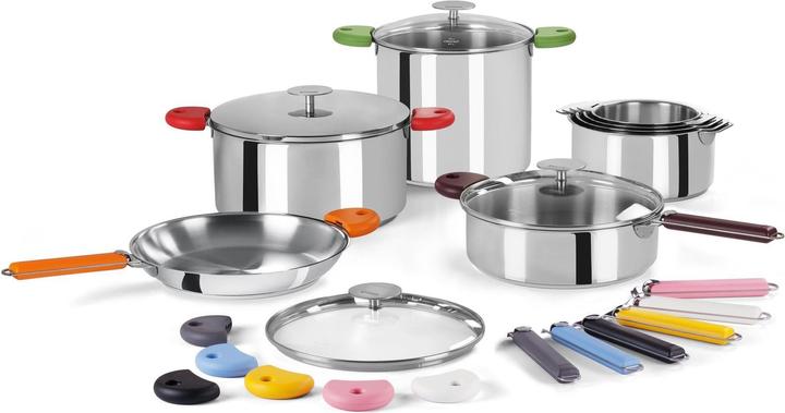 Actual product image Cristel Mutine Amovible Side Handle Color (5 cm, Metal, Plastic)