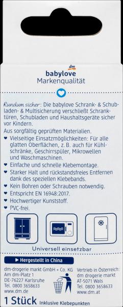 Produktbild dm babylove Schrank-, Schubladen- & Multisicherung