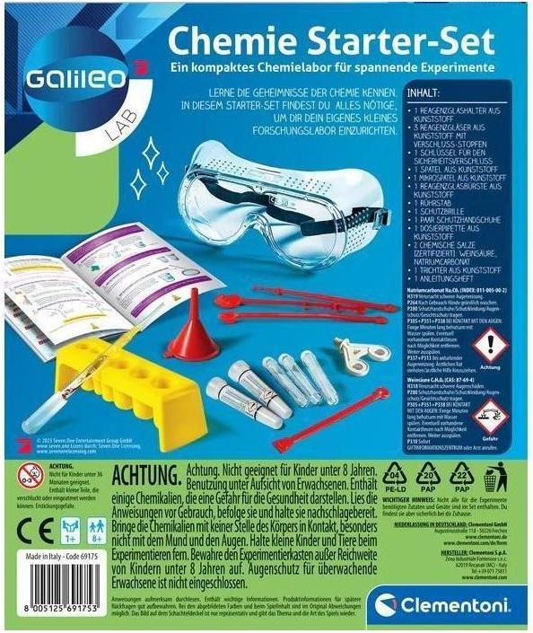 Actual product image Clementoni Galileo: Chemistry Starter Set