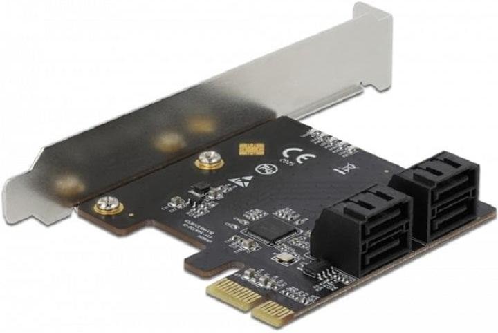 Produktbild Delock 90010 - PCIe x1> 4x SATA Low Profile - Serial ATA - SATA
