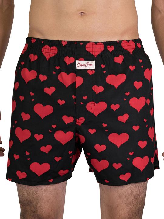 Actual product image Sugar Pine Boxer Valentine's Day (L, pack of 3)