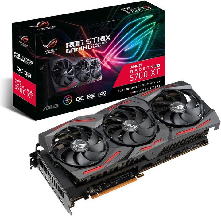 Produktbild ASUS Radeon RX 5700 XT ROG Strix O8G Gaming (8 GB)
