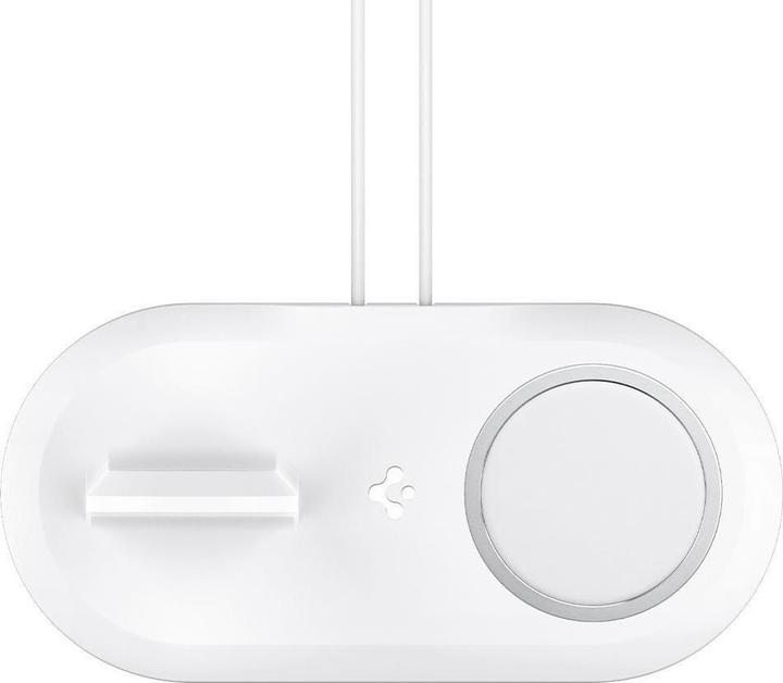 Actual product image Spigen Magfit Duo Apple Magsafe & Watch Charger Stand (5 W)