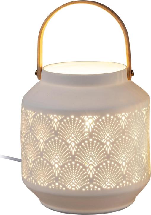 Produktbild Formano Tischlampe Ø 18 x 24 cm Keramik Weiss